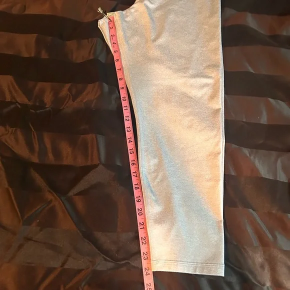 Light-Blue High Waisted Leggings - Picture 4 of 4